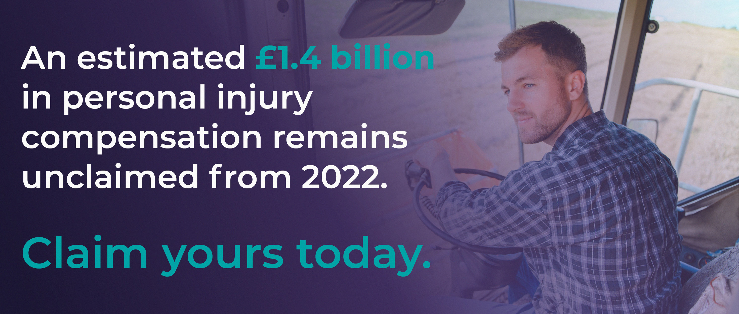 Personal injury compensation. Claim yours today.