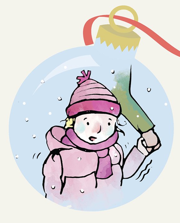Christmas and children graphic